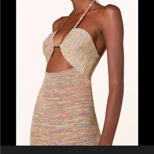 All Saint Multicolor Knit Dress Small